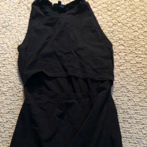 Wilfred Mini Dress Stomach Slit